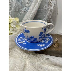 Starbucks Blue Berries Coffee Cup  & Saucer Set 2007